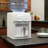3-5 gallons. White Cold/Room Temperature Desk Water Dispenser