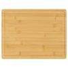Chopping Board 15.7"x11.8"x0.6" Bamboo