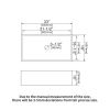 33 White Farmhouse Sink - 33 Inch Kitchen Sink White Undermount Single Bowl Apron Front Ceremic Sink Farm Style Drain Asseblemly and Bottom Grate 33x1