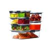 Food Storage Containers, Set of 20, Clear Tritan Plastic