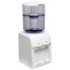 3-5 gallons. White Cold/Room Temperature Desk Water Dispenser