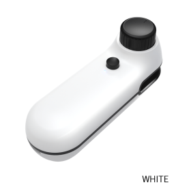 Bag Sealer, 2 In 1 Mini Bag Sealer Heat Seal Rechargeable And Cutter, Mini Chip Bag Sealer Heat Seal With Soft Magnetic Portable Heat Sealer With Cabl (Color: White)