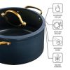 Thyme & Table Nonstick 12-Piece Cookware Set, Gold