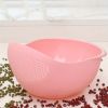 1pc/2pcs/3pcs Multi-Functional Kitchen Washing Basket Basin - Drain Water, Wash Rice, Perfect For Cleaning Vegetables And Fruits, And More With Conven