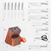 Daily Necessities Kitchen Knife Set Stainless Steel Knife Block Set
