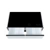 Modern Smart Coffee Table with Built-in Fridge, Bluetooth Speaker, Wireless Charging, Touch Control Panel, Power Socket, USB Interface, Outlet Protect