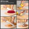 Daily Necessities Kitchen Knife Set Stainless Steel Knife Block Set